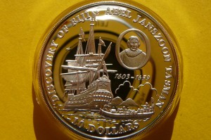 10$ FIJI 1993 ŻAGLOWIEC ABEL TASMAN SREBRO 925 Oz