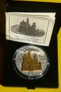 10$ COOK 2006 ZAMEK NEUSCHWANSTEIN Ag 999 RZADKA+C