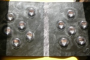 12 szt NIUE DINOZAUR MUONIONALUSTA METEORYT RZADKA