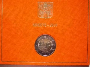 2 EURO WATYKAN 2016 200 LAT ŻANDARMERII PAPIESKIEJ