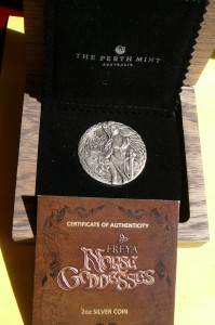 2$ TUVALU 2017 FREJA NORDYCKIE BOGINIE Ag 999 2Oz