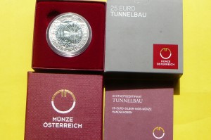 25 EURO AUSTRIA 2013 - BUDOWA TUNELU SREBRO + NIOB