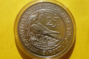 *50 FORINT WĘGRY 1988 -SOKÓŁ WĘDROWNY OCHRONA WWF