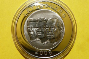 10 EURO LUKSEMBURG 2006 RADA STANU RZADKA Ag+TYTAN
