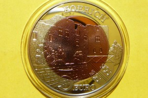 5 EURO LUKSEMBURG 2018 ZAMEK KOERICH RZADK Ag NIOB