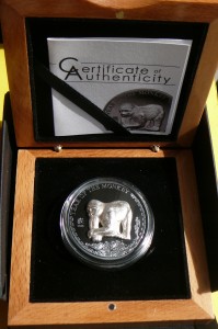 500 TUGRIK MONGOLIA 2016 ROK MAŁPY GORYL ZODIAK