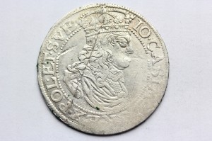 ORT POLSKA 1659 TLB - JAN II KAZIMIERZ - STAN 2/2+