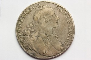 TALAR PATRONA BAVARIA 1765 - MAXIMILIAN III JOSEPH