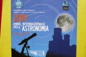 KMS EURO + 5 EURO SREBRO SAN MARINO 2009 DZIEŃ ASTRONOMII