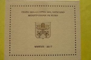 KMS EURO WATYKAN 2017 PAPIEŻ FRANCISZEK darklis