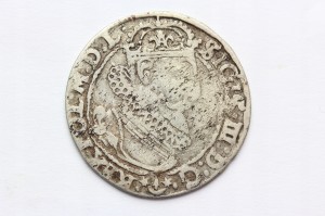 SZÓSTAK KRAKÓW POLSKA 1625- ZYGMUNT III WAZA ST 3+