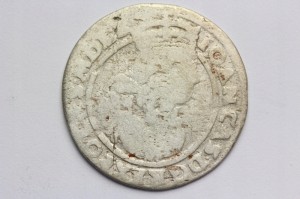 SZÓSTAK POLSKA 1665 AT - JAN II KAZIMIERZ -ST.3-