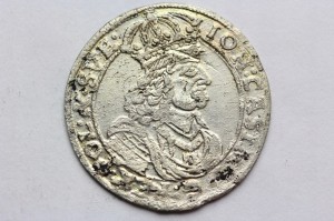 SZÓSTAK POLSKA 1660 TT - JAN II KAZIMIERZ STAN 2