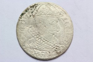 GROSZ WILNO POLSKA 1627 - ZYGMUNT III WAZA - ST.3-