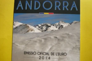 KMS EURO ANDORA 2014 GODŁO OFICJALNE WYDANIE MENNICZA