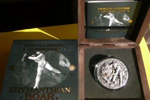 5$ NIUE 2020 DZIK ERYMANTEJSKI PRACE HERKULESA