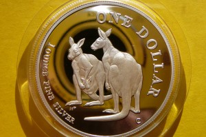 1$ AUSTRALIA 1999 KANGUR SREBRO 999 UNCJA PROOF