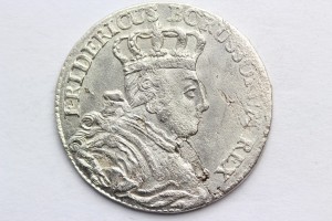 SZÓSTAK 1757 C CLEVE NIEMCY FRYDERYK II WIELKI S1-