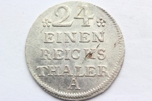 1/24 TALARA 1752 A BERLIN PRUSY FRYDERYK II ST.1