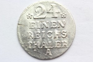 1/24 TALARA 1752 A BERLIN PRUSY FRYDERYK II ST.1