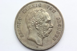 5 MAREK KAISERREICH SAKSONIA 1891 E ALBERT RZADKA