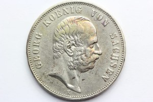 5 MAREK KAISERREICH SAKSONIA 1904-E- GEORG STAN!!