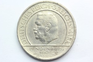 3 MARKI WEIMAR 1929 A HINDENBURG KONSTYTUCJA Nr 4