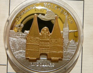 10$ COOK 2009 BRAMA HOLSZTYŃSKA NIEMCY Ag 999 Oz+C