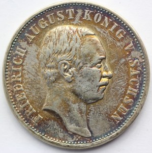 3 MARKI KAISERREICH SAKSONIA 1910 ORYGINAŁ STAN! NR.1