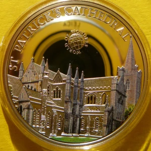 5$ PALAU 2012 IRLANDIA DUBLIN KATEDRA ŚW PATRYKA CUDA ŚWIATA