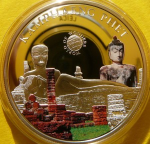 5$ PALAU 2016 TAJLANDIA KAPHAENG PHET CUDA ŚWIATA