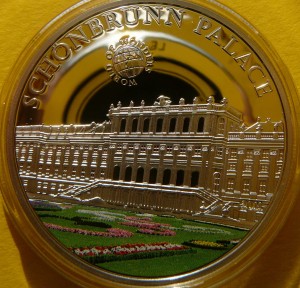 5$ PALAU 2011 WIEDEŃ PAŁAC SCHONBRUNN CUDA ŚWIATA