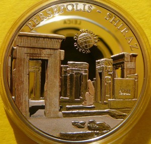 5$ PALAU 2011 PERSJA PERSEPOLIS CUDA ŚWIATA Ag 925