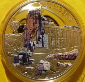  5$ PALAU 2014 MAROKO RUINY VOLUBILIS CUDA ŚWIATA