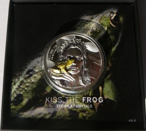 10$ COOK ISL 2023 POCAŁUJ ŻABĘ HIGH RELIEF 2Oz