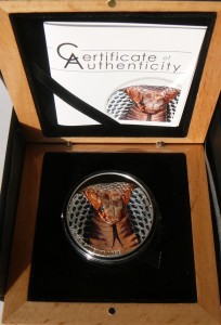 5$ COOK 2017 WĄŻ COBRA WSPANIAŁE ŻYCIE RZADKA