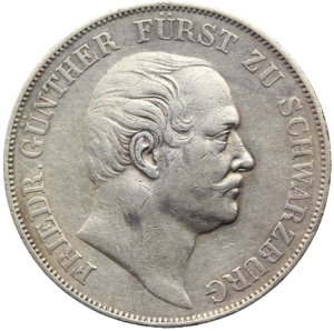 TALAR SCHWARZBURG RUDOLSTADT 1866 RZADKA 