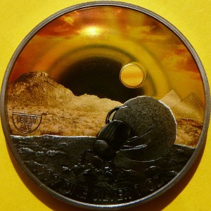 2$ NIUE 2020 ŻUK SKARABEUSZ PUSTYNIA RUTHEN Ag 999 Oz +CE