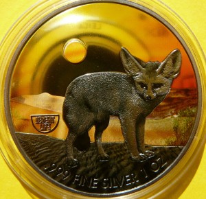 2$ NIUE 2020 FENEK PUSTYNNY PUSTYNIA RUTHEN Ag 999 Oz +CE