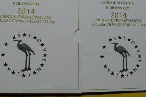 8,88 EURO KMS SŁOWENIA 2014 OFICJALNE WYDANIE UNC