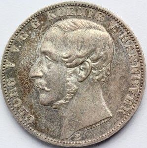 TALAR HANOWER 1865 BITWA POD WATERLOO RZADKA