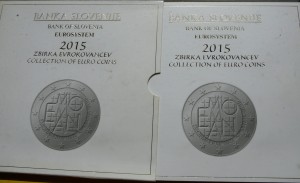 KMS EURO + 5 EURO SŁOWENIA 2015 OFICJALNE WYDANIE 