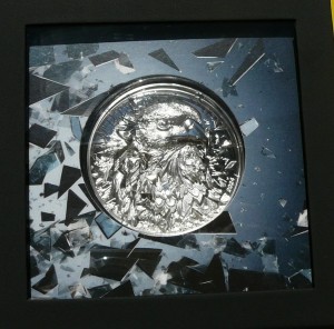 20$ COOK 2024 SILVER BURST BALD EAGLE HIGH RELIEF RZADKA 