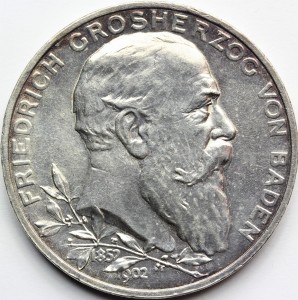 5 MAREK BADENIA 1902 ROCZNICA PANOWANIA FRYDERYK Nr.4