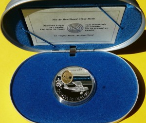 20$ KANADA 1992 SAMOLOT DH.60 MOTH LOTNICTWO