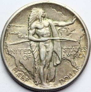 1/2$ USA 1926 SZLAK OREGOŃSKI BARDZO RZADKA STAN Nr.1