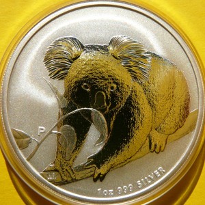 1$ AUSTRALIA 2010 MIŚ KOALA CZYSTE SREBRO 999 UNCJA 