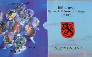 KMS EURO FINLANDIA 2002 OFICJALNE WYDANIE MENNICZA