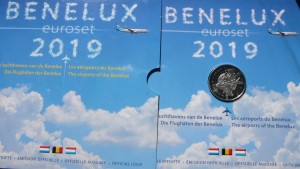 3 x KMS EURO BENELUX 2019 OFICJALNE WYDANIE MENNICY