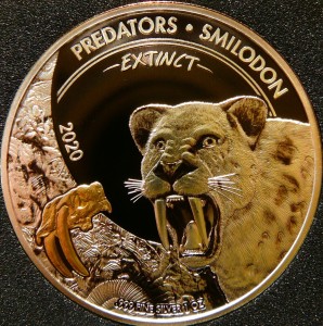 20 FR KONGO 2020 SMILODON DRAPIEŻNIKI CHROM KOLOR